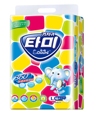 朵咪極薄超能吸嬰兒紙尿片L46片