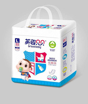 英姿貝貝炫酷吸嬰兒紙尿片L32片