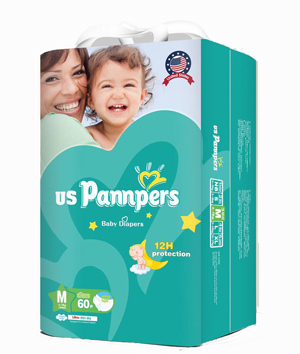 uspannpers歐氏全芯體大環腰紙尿褲大包M碼60片